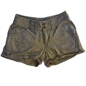 Trendy Patagonia Olive Women's Summer Cargo Shorts | Size 0